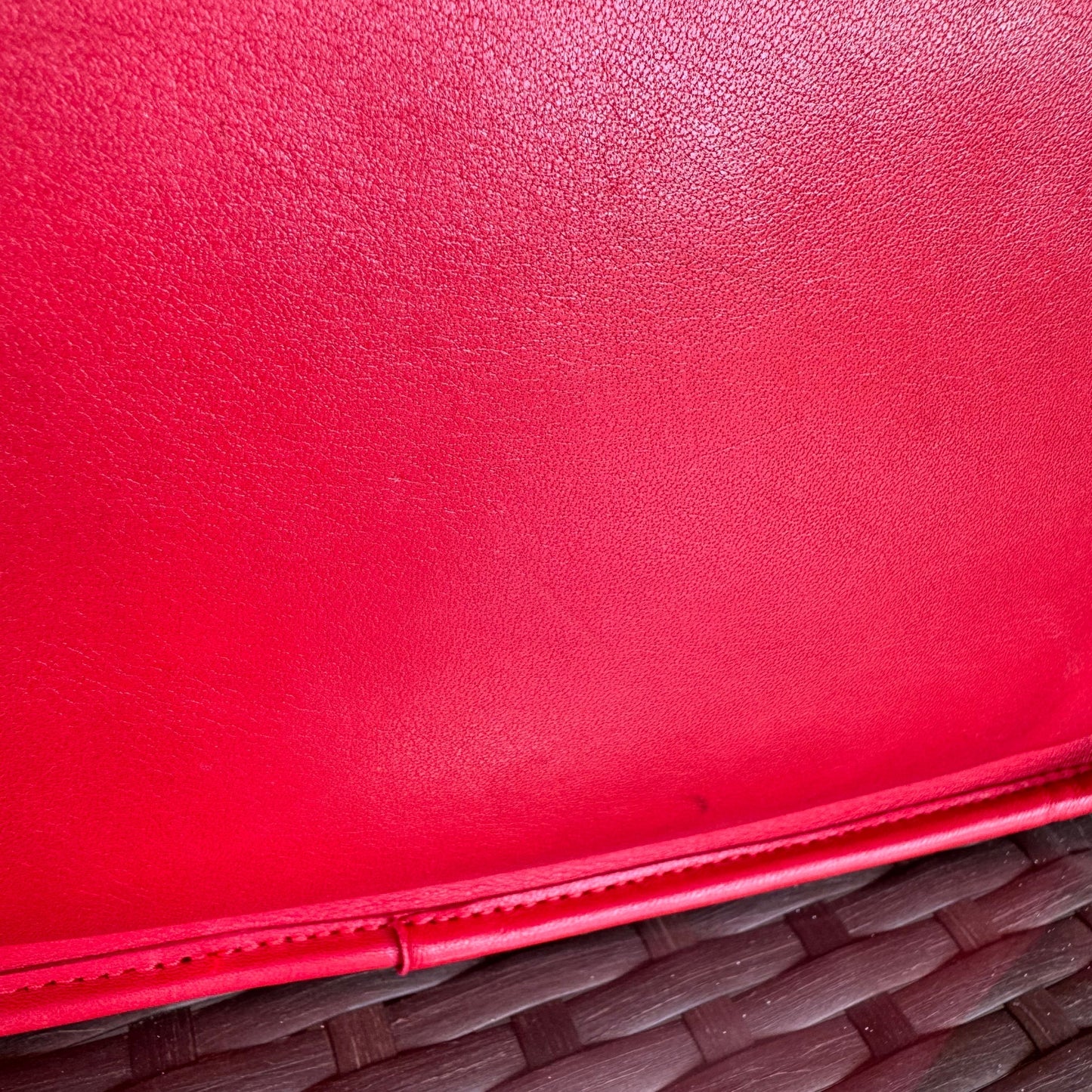 Vintage Coach Red Zippered Clutch 9455🍎🔥