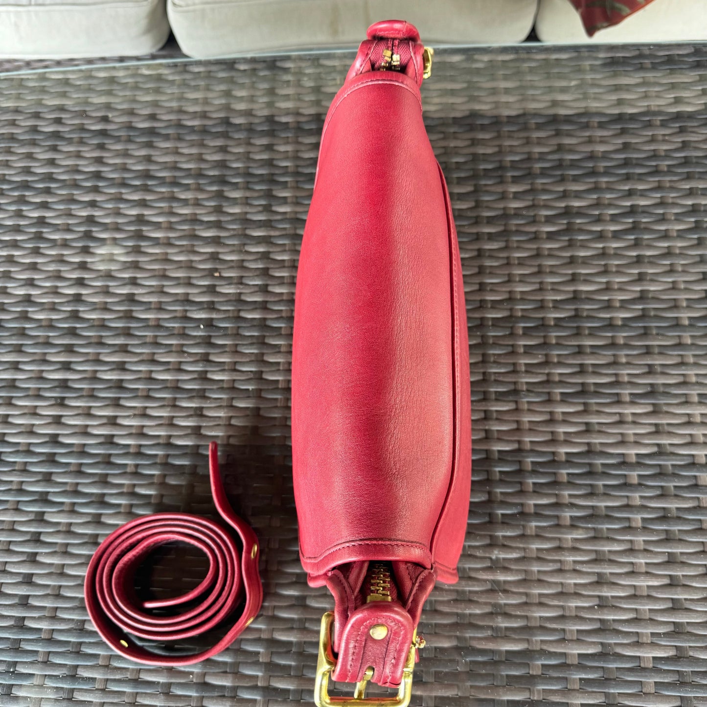 Vintage Coach Red Patricias Legacy 9951🍒❤️‍🔥