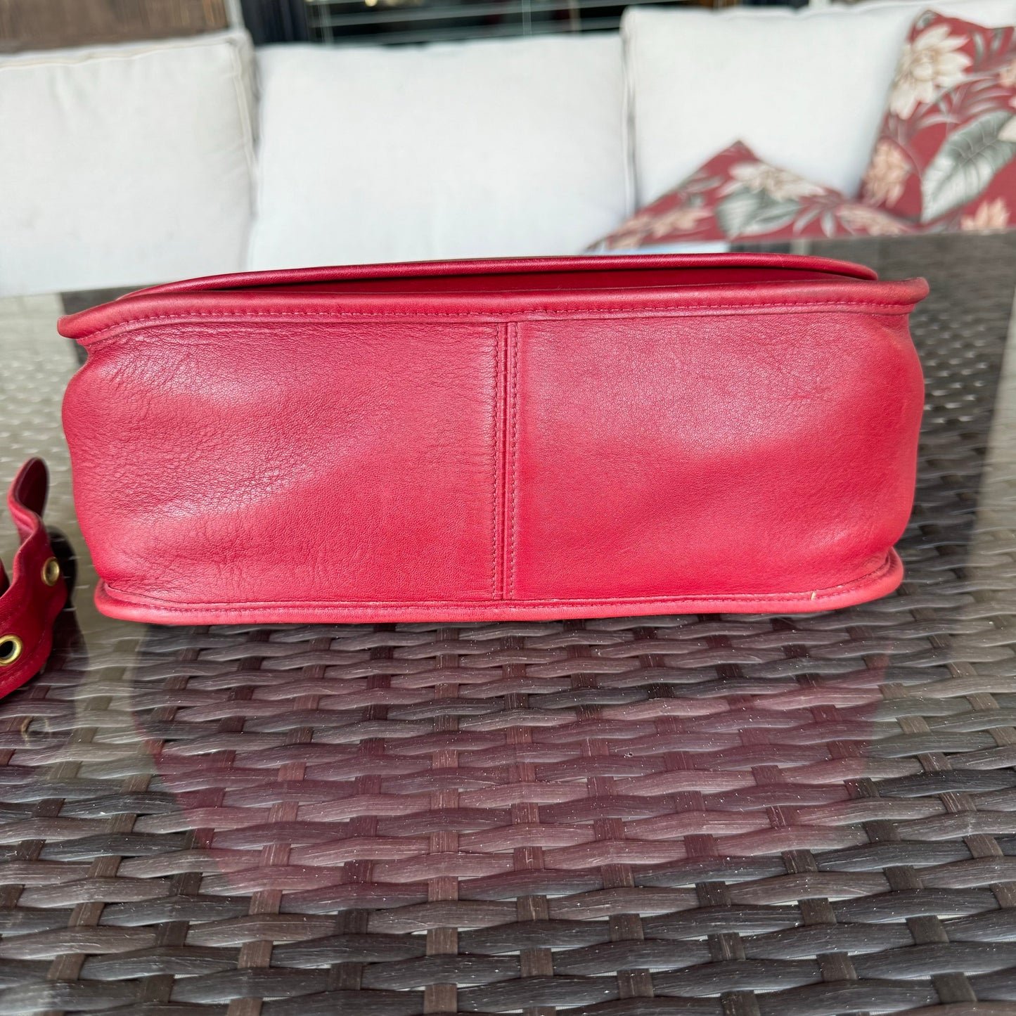 Vintage Coach Red Patricias Legacy 9951🍒❤️‍🔥