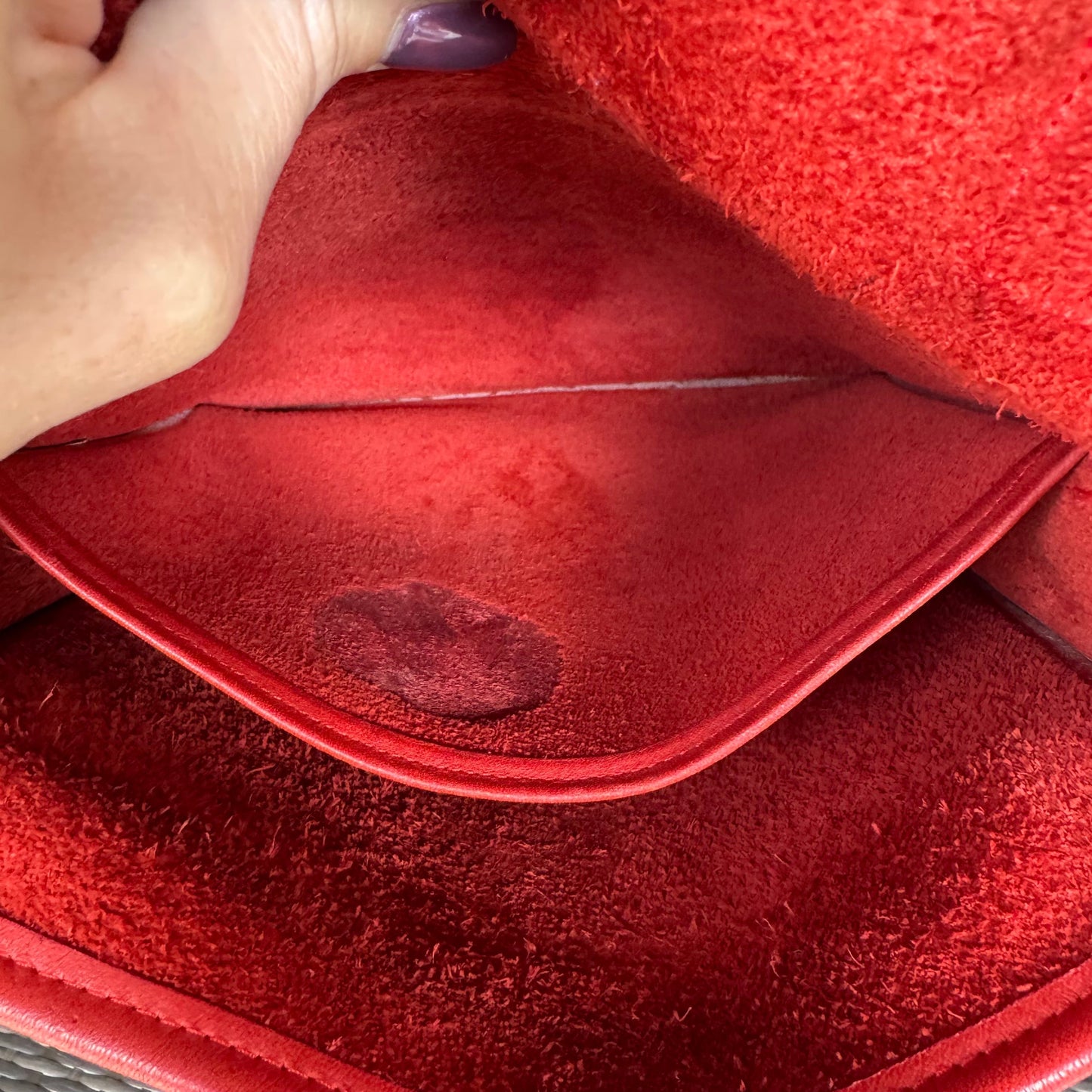 Vintage Coach Red Station Bag 5130🍬⚡