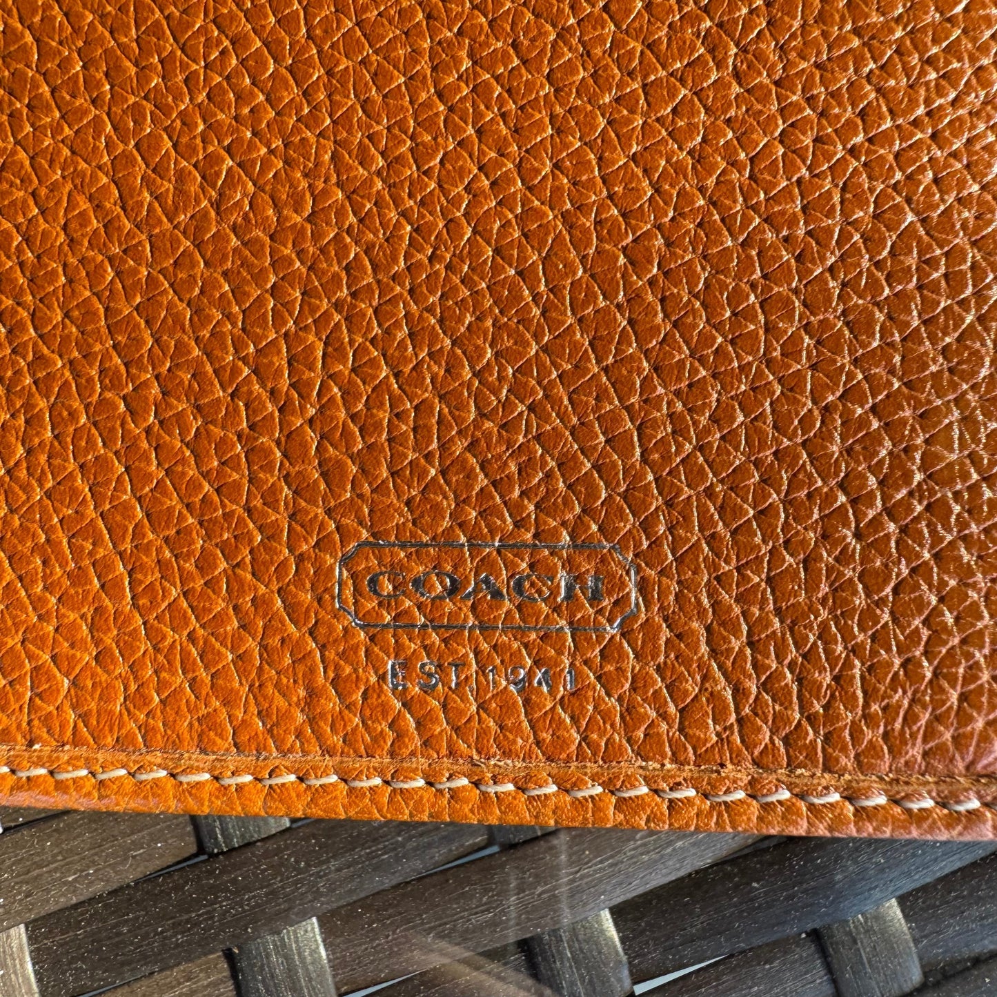 Vintage Coach Y2K 2003 Travelers Notebook Planner🍎🔥