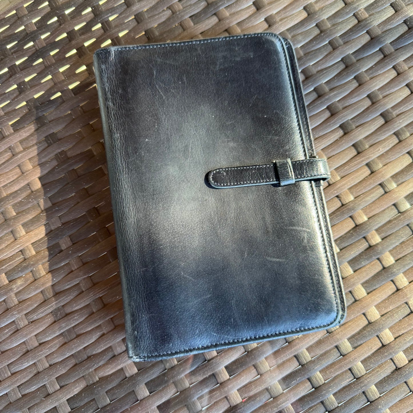 Vintage Coach Black Pocket Organizer🖤🍫