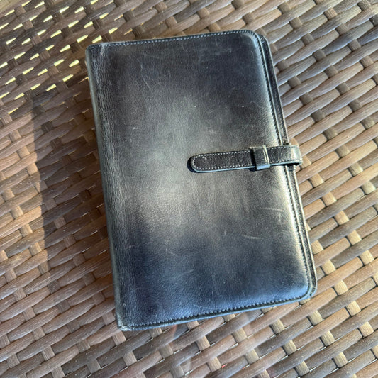 Vintage Coach Black Pocket Organizer🖤🍫