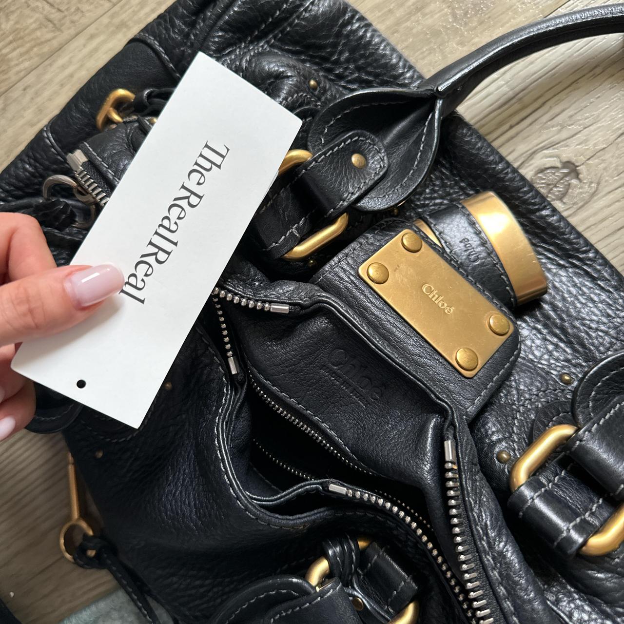 Authentic black Chloe paddington bag🩷🍒