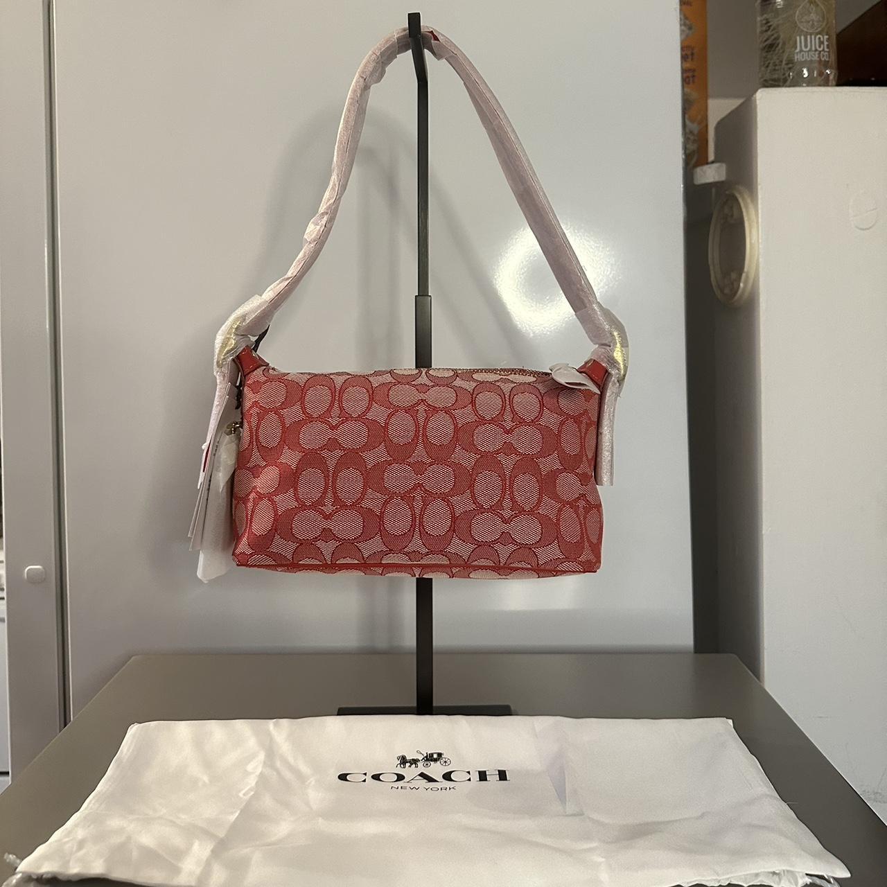 Coach Demi Signature Jacquard Sport Red Honolulu Fukubukuro Grab Bag Limited Edition NWOT💜🍇