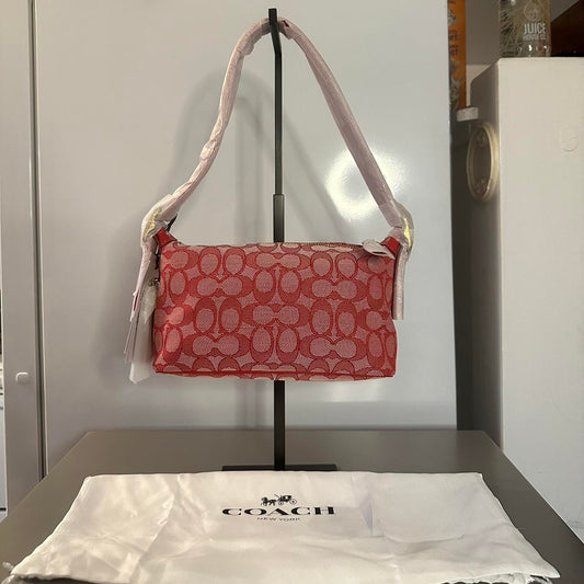 Coach Demi Signature Jacquard Sport Red Honolulu Fukubukuro Grab Bag Limited Edition NWOT💜🍇