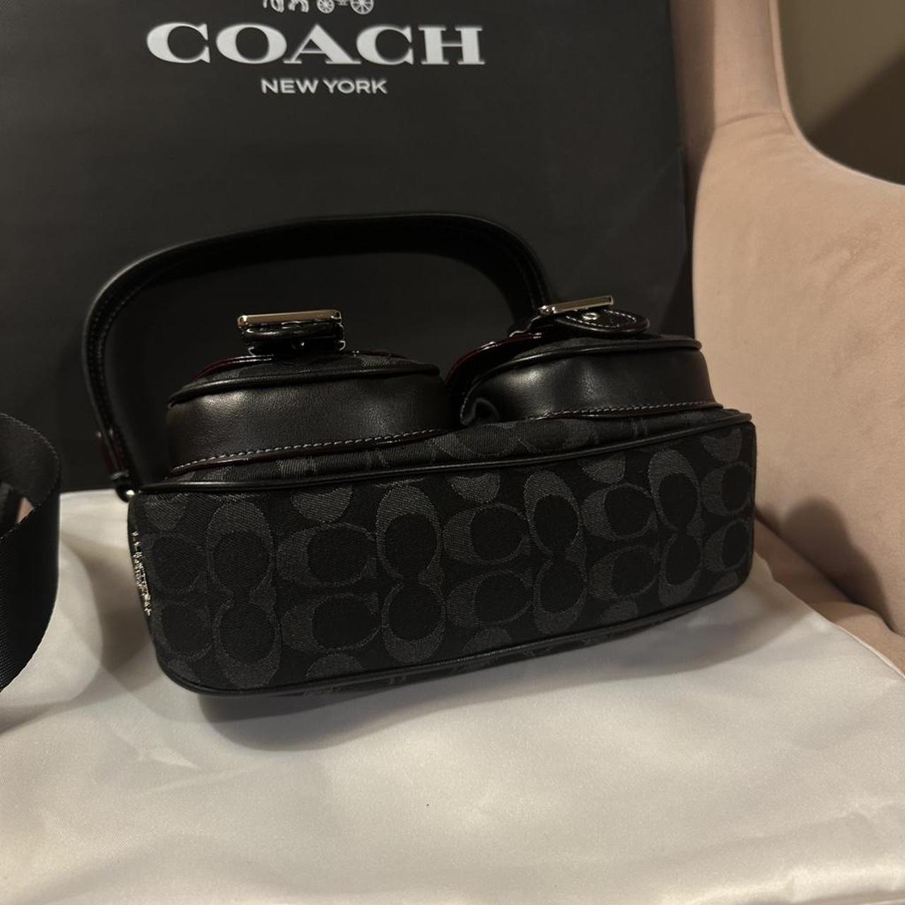 Coach Ashton Bag in Signature Black Canvas NEW