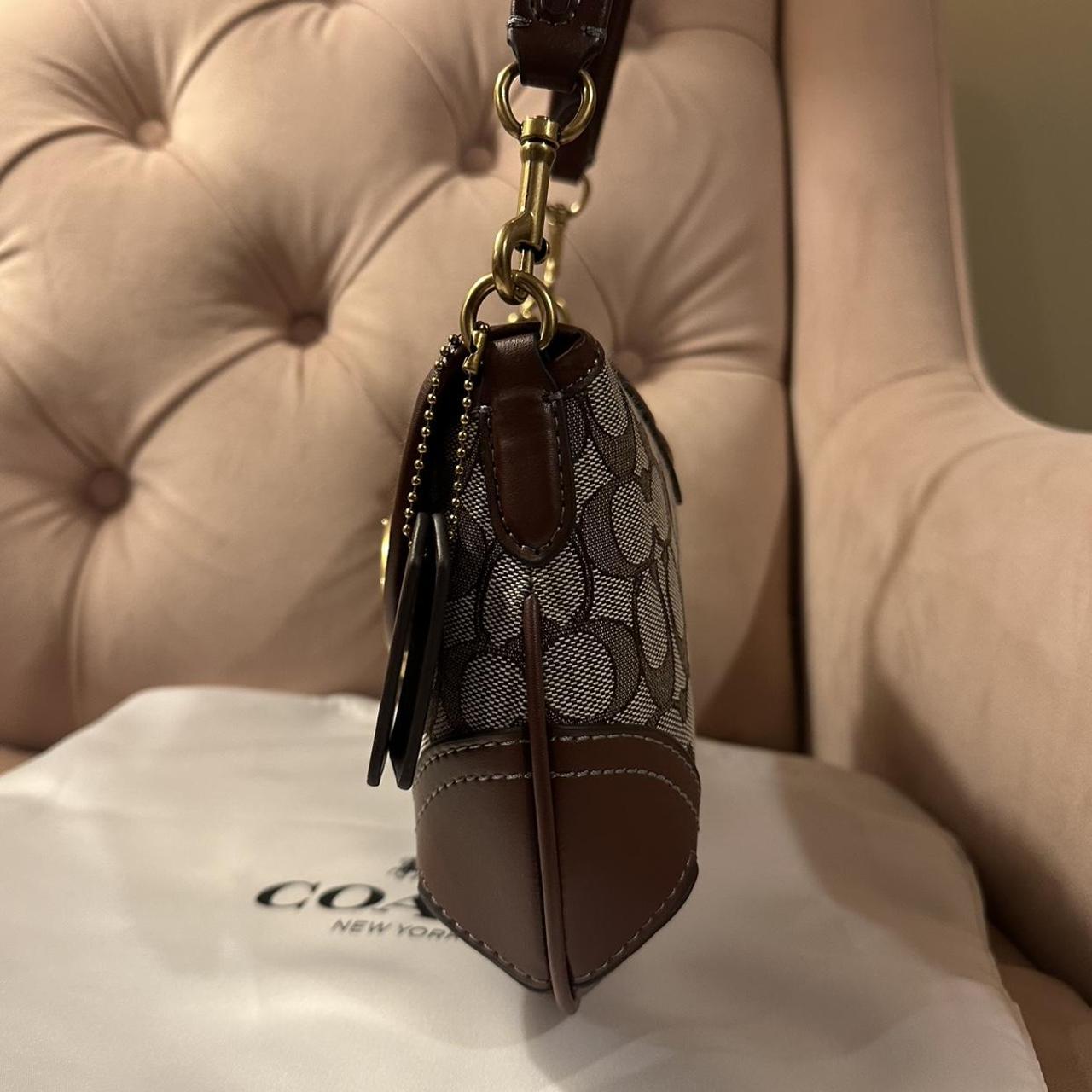 Coach Soho Flap Bag in Signature Canvad with Cherry Charm NEW&nbsp;