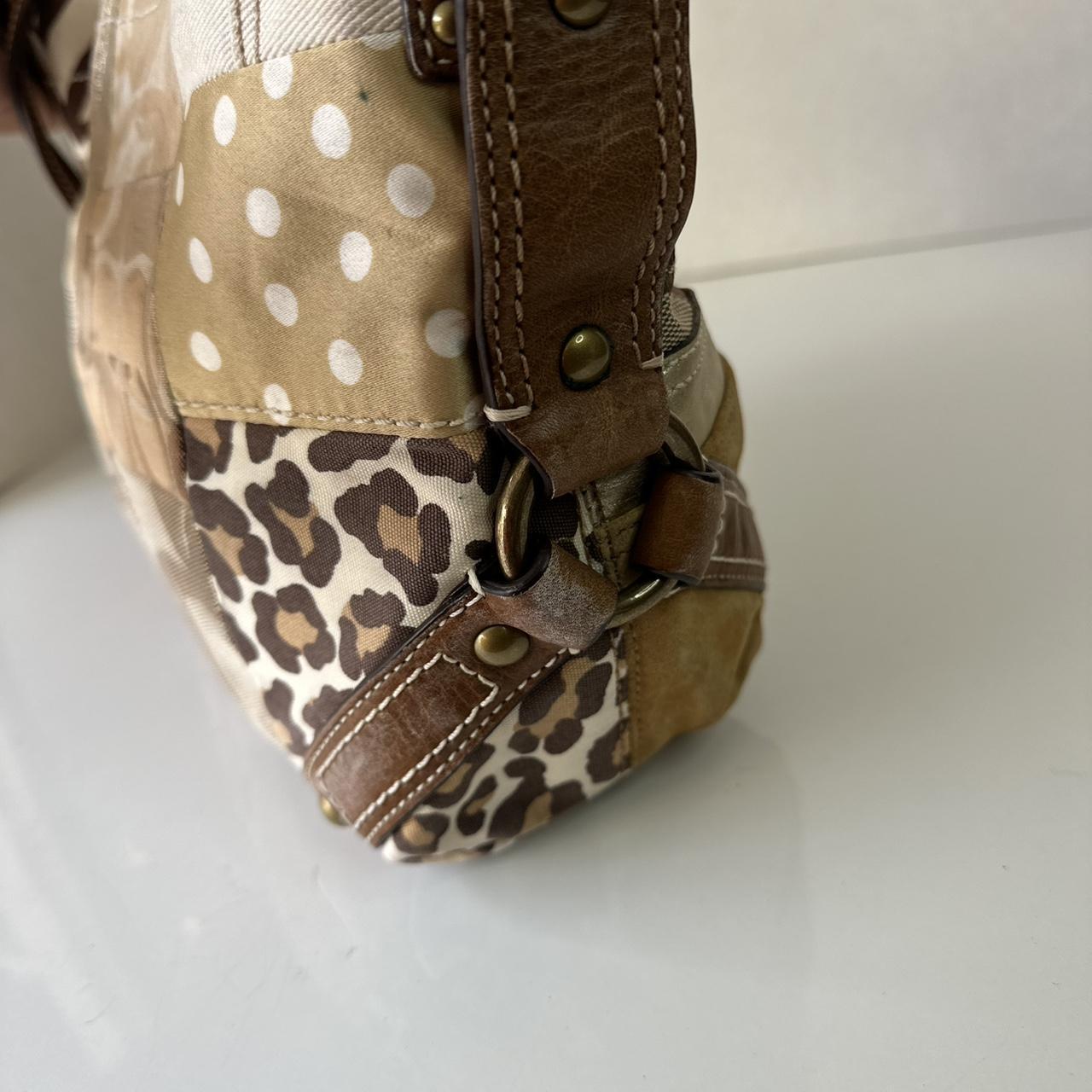 rare Y2K Coach Patchwork Hobo Shoulder Bag