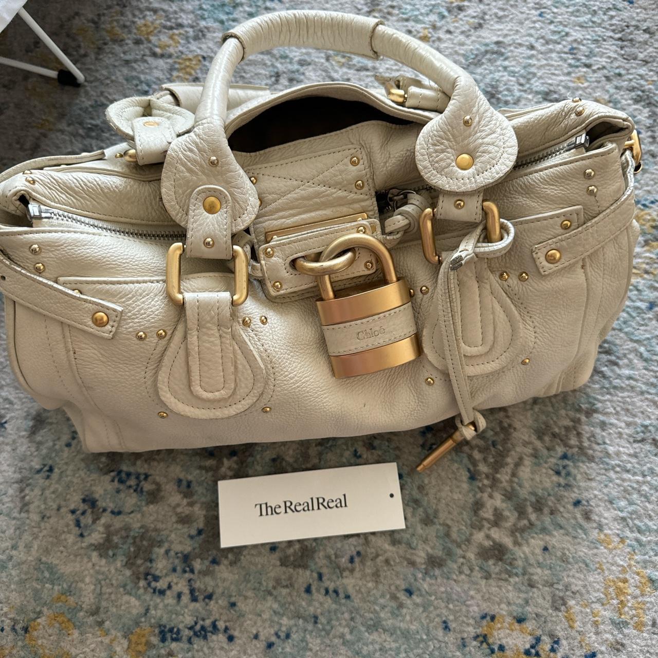 Authentic Chloe paddington in white/cream color Excellent preowned condition🍂✨