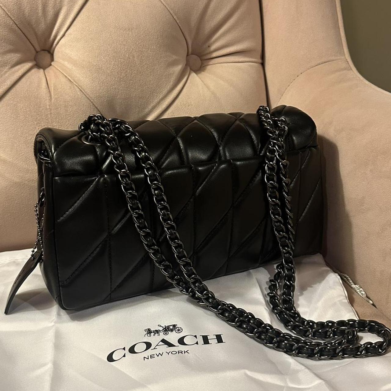 Coach Pillow Tabby 26 Black &amp; Matte NEW