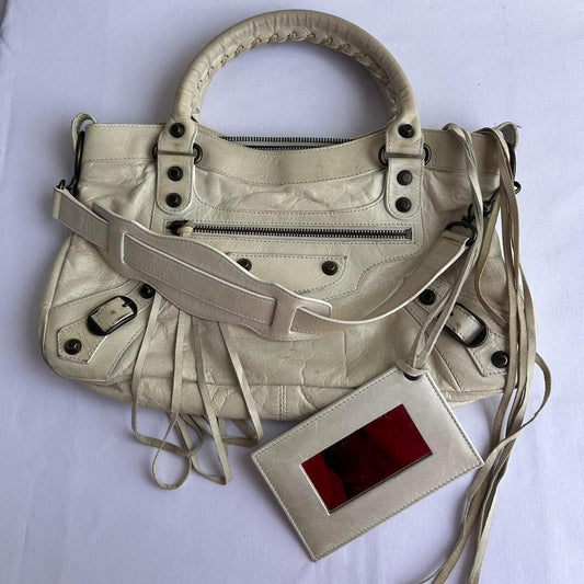 🍬⚡PreOwned RARE Balenciaga ‘the first’ small/ medium city bag🍬⚡