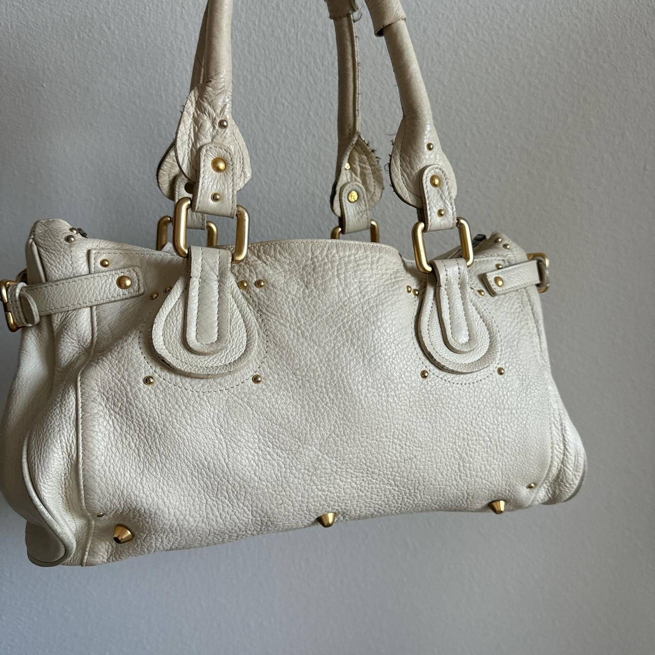 Authentic Chloe paddington in white/cream color Excellent preowned condition🍂✨