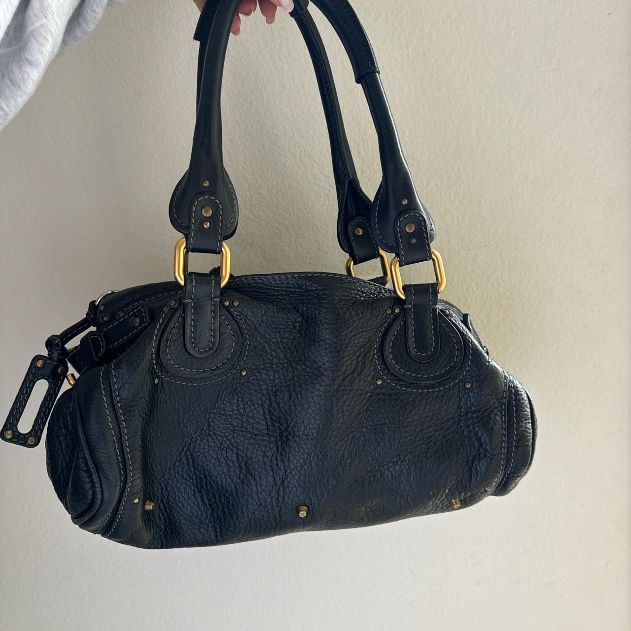 Authentic black Chloe paddington bag🩷🍒