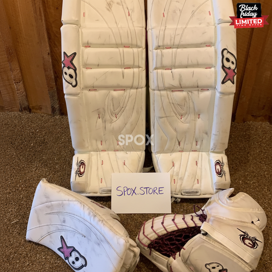 White Senior 32" Regular Zero G Goalie Full Set – Brian’s