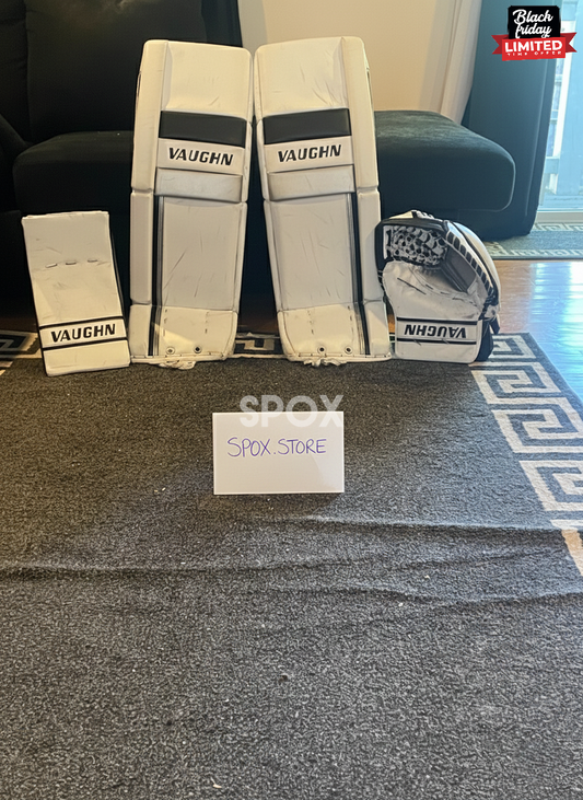 Used Vaughn V9 Pro Carbon Goalie Full Set – 32” +2.5 | Pro Stock | Senior