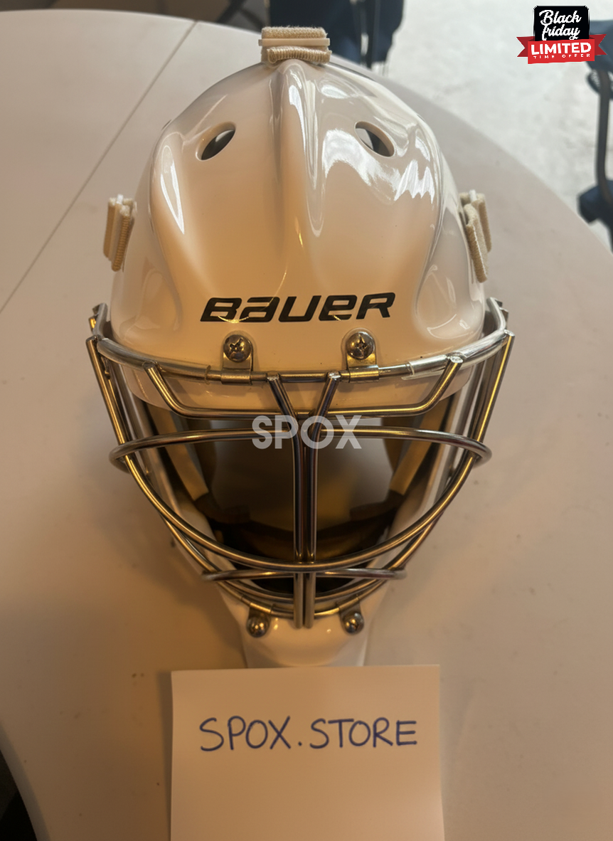 Used Senior Bauer 950 Goalie Mask – Medium | Game-Ready Protection