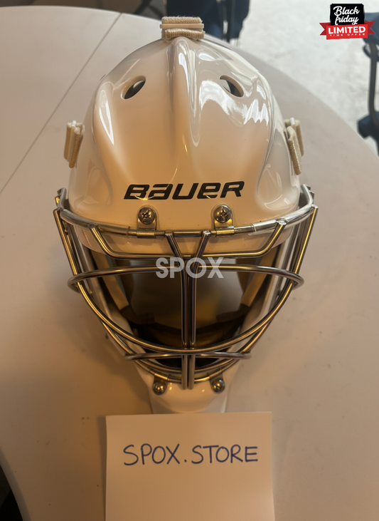Used Senior Bauer 950 Goalie Mask – Medium | Game-Ready Protection