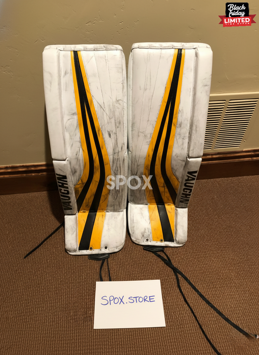Khudobin Pro Return Vaughn Goalie Pads – 35+1 | Pro Stock