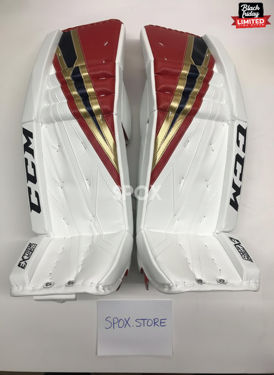 Brand New CCM Pro Stock “Hutchinson” Extreme Flex 4 Goalie Full Set – Senior | Florida Panthers Edition