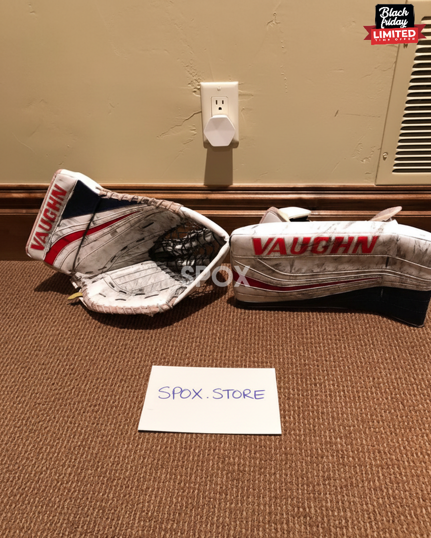 Kucharski Pro Return Vaughn SLR Goalie Glove Set – Red/White/Blue | Senior