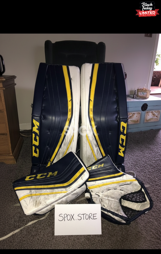 University of Michigan – Pro Return CCM Premier Goalie Set (35+1)