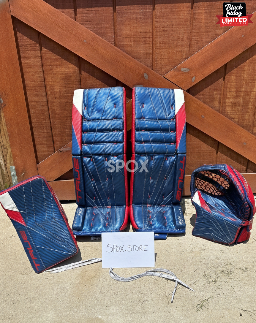 Senior True Catalyst PX3 Goalie Full Set – 32" Regular | Pro Stock Blue