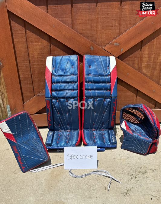 Senior True Catalyst PX3 Goalie Full Set – 32" Regular | Pro Stock Blue