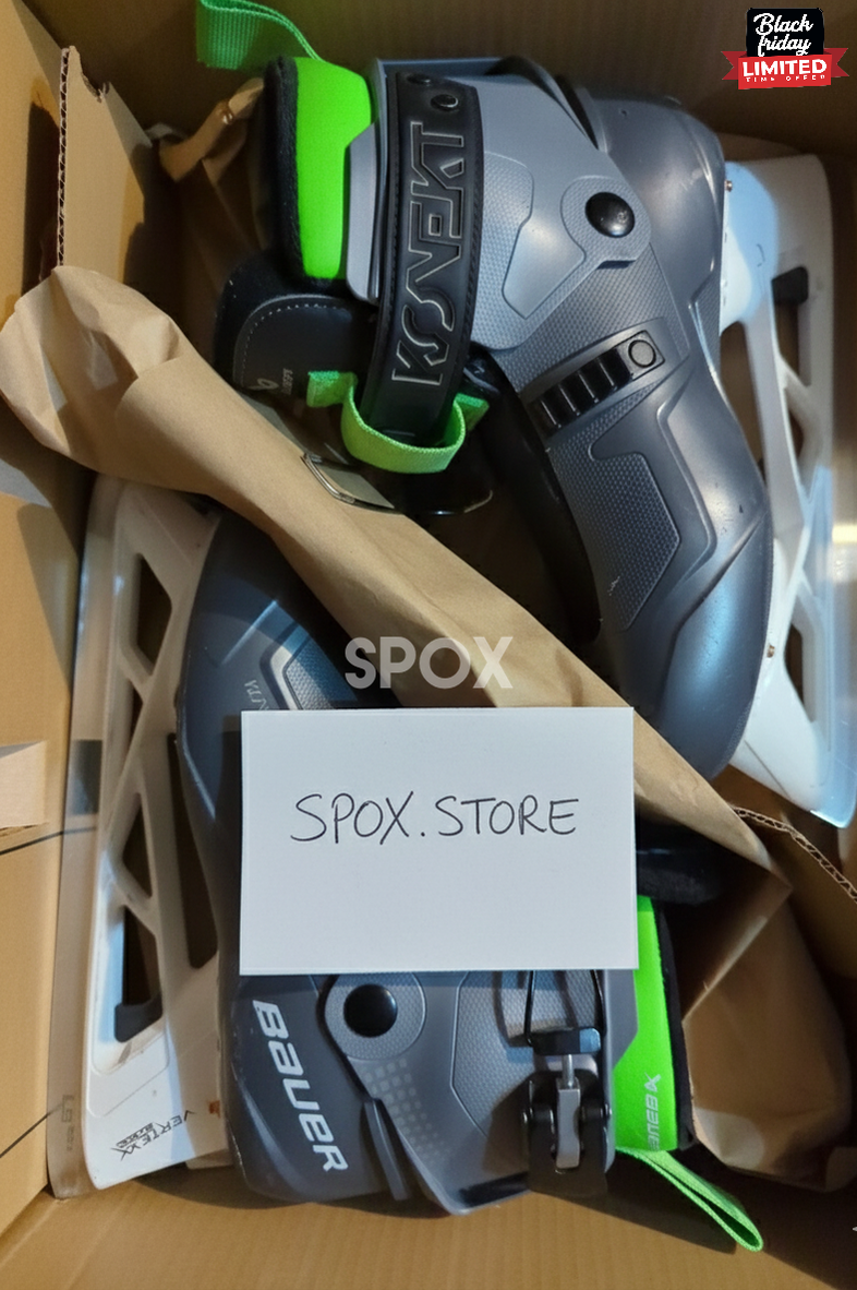 Used Intermediate Bauer Konekt HF2 Hockey Goalie Skates – Youth Size 6