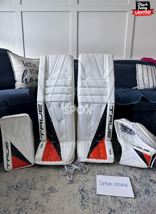 True Catalyst PX3 Pro Stock Full Goalie Set – Senior, 35" White