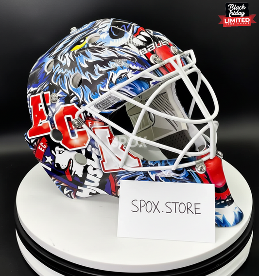 2022 Bauer Goalie Mask Pro Stock – Kassel Huskies