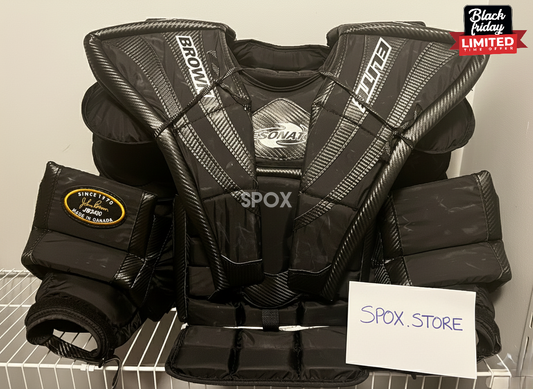 Custom John Brown Goalie Chest Protector – Large (Used, 2022)