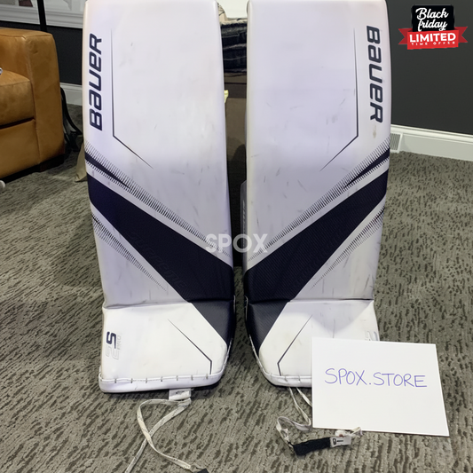 Lightly Used Bauer Supreme 2S Pro Goalie Leg Pads – Size Medium (34”) | Excellent Condition