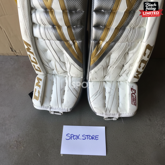 CCM EFlex 4 Pro Goalie Full Set – VGK Lagace | 34 + 1.5 | Pro Stock | Excellent Shape