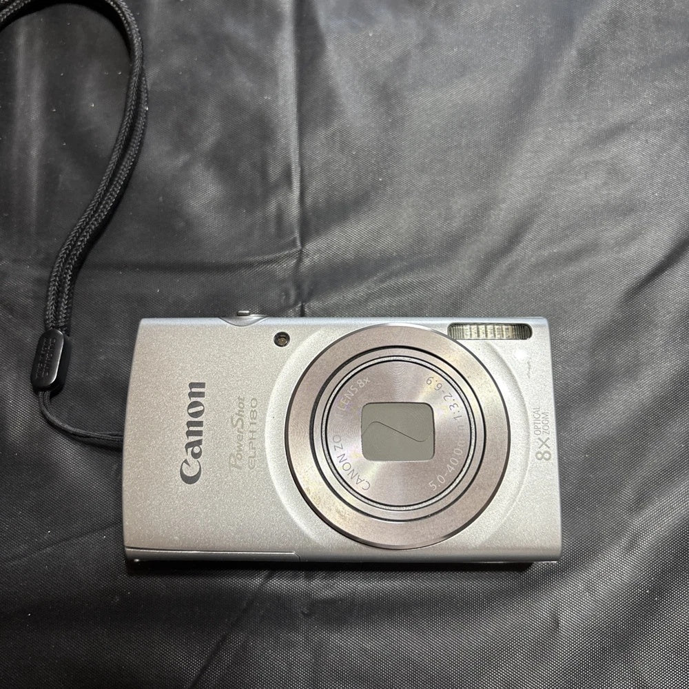 💿 Canon ELPH 180 Silver // [Near MINT] Full Boxed Set ✨ Y2K Digicam