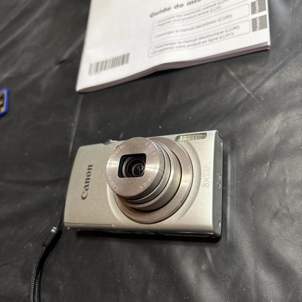 💿 Canon ELPH 180 Silver // [Near MINT] Full Boxed Set ✨ Y2K Digicam