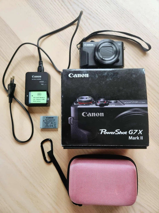 💎 AUTHENTIC Canon G7X Mark II // Boxed + Receipt 🎥 The Glow-Up Cam