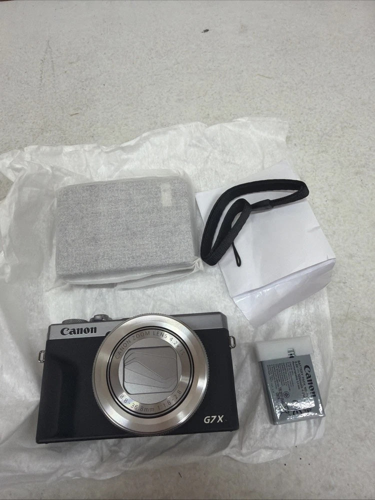 🎬 CREATOR HOLY GRAIL // Silver Canon G7X Mark III [OPEN BOX Full Set] 💎