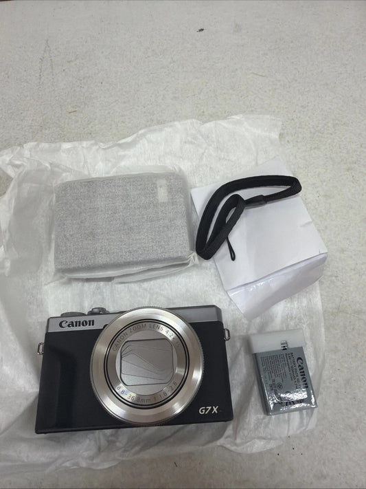 🎬 CREATOR HOLY GRAIL // Silver Canon G7X Mark III [OPEN BOX Full Set] 💎