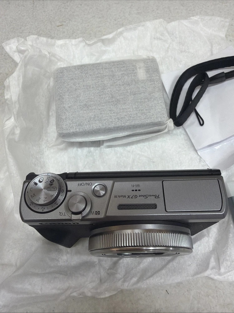 🎬 CREATOR HOLY GRAIL // Silver Canon G7X Mark III [OPEN BOX Full Set] 💎