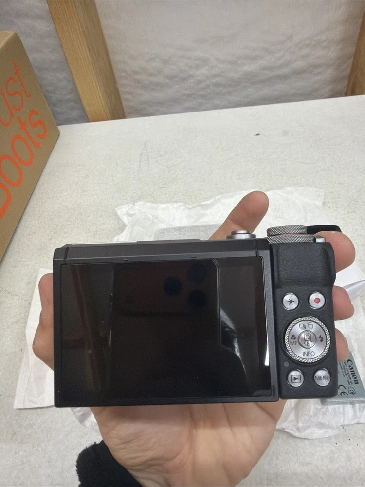 🎬 CREATOR HOLY GRAIL // Silver Canon G7X Mark III [OPEN BOX Full Set] 💎