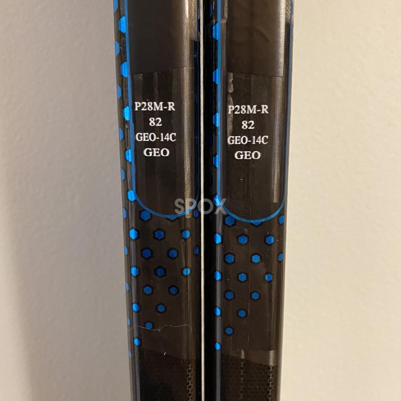 2-Pack Bauer Nexus Geo Hockey Sticks – Right Hand | P28M Curve | 82 Flex (NEW Pro Stock)