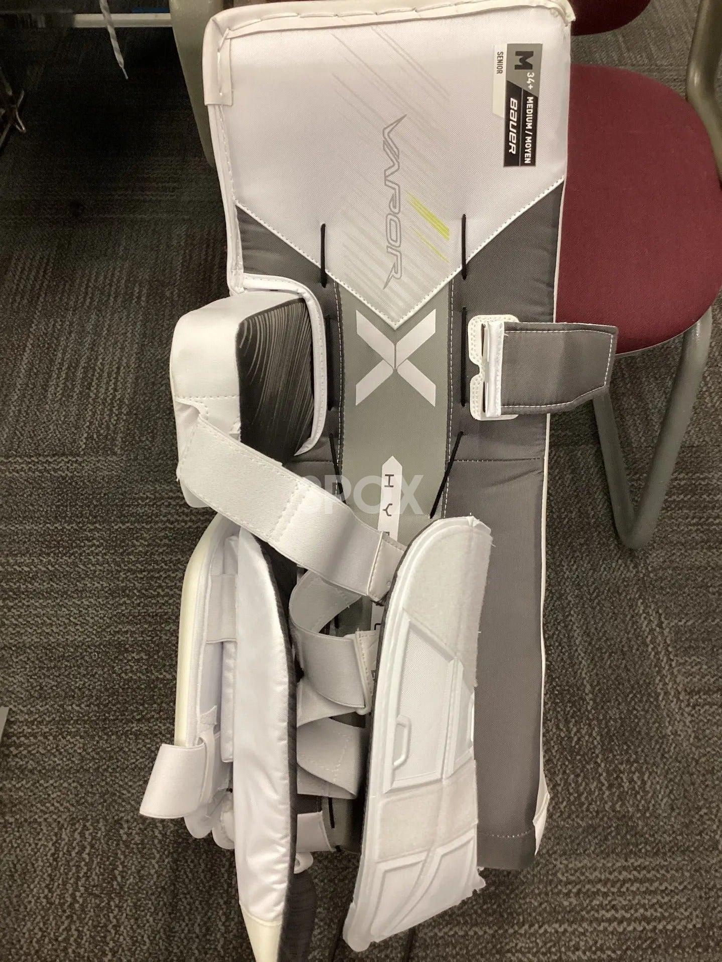 Medium Bauer Hyperlite 2 Goalie Leg Pads (New)