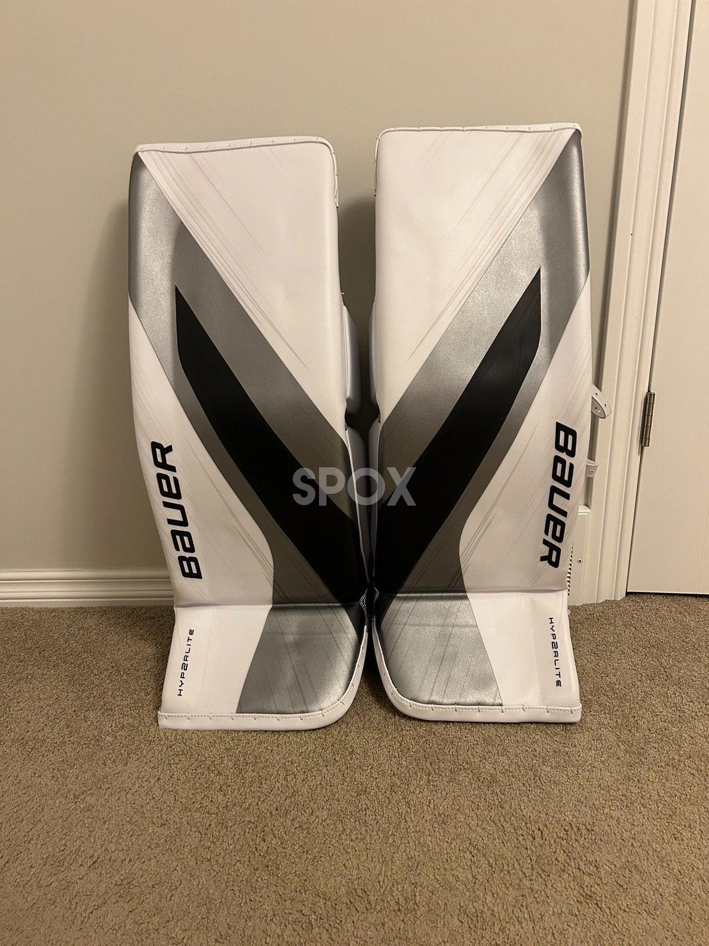 Bauer Hyperlite 2 Pro Stock Senior Goalie Leg Pads – 34" (NEW)