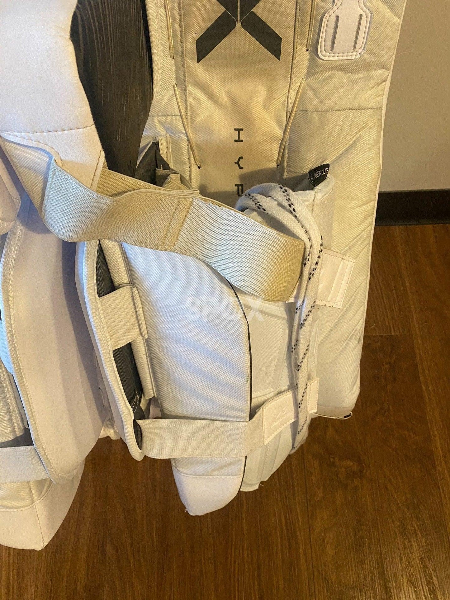 Large Bauer Hyperlite 2 Pro Stock Goalie Leg Pads – New