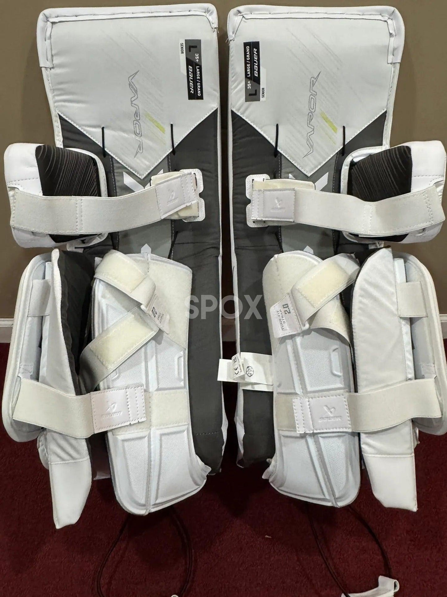 Bauer Hyperlite 2 Goalie Leg Pads – Large (35+) – New