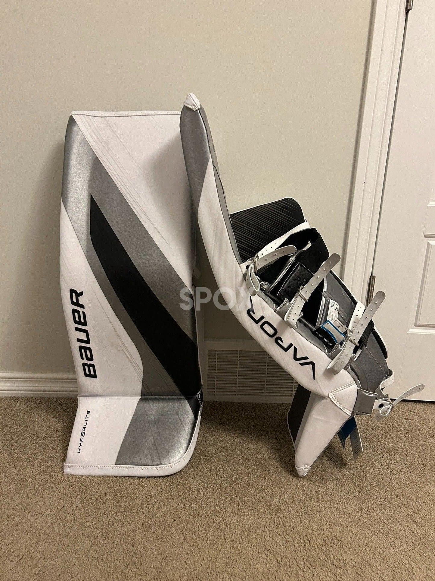 Bauer Hyperlite 2 Pro Stock Senior Goalie Leg Pads – 34" (NEW)