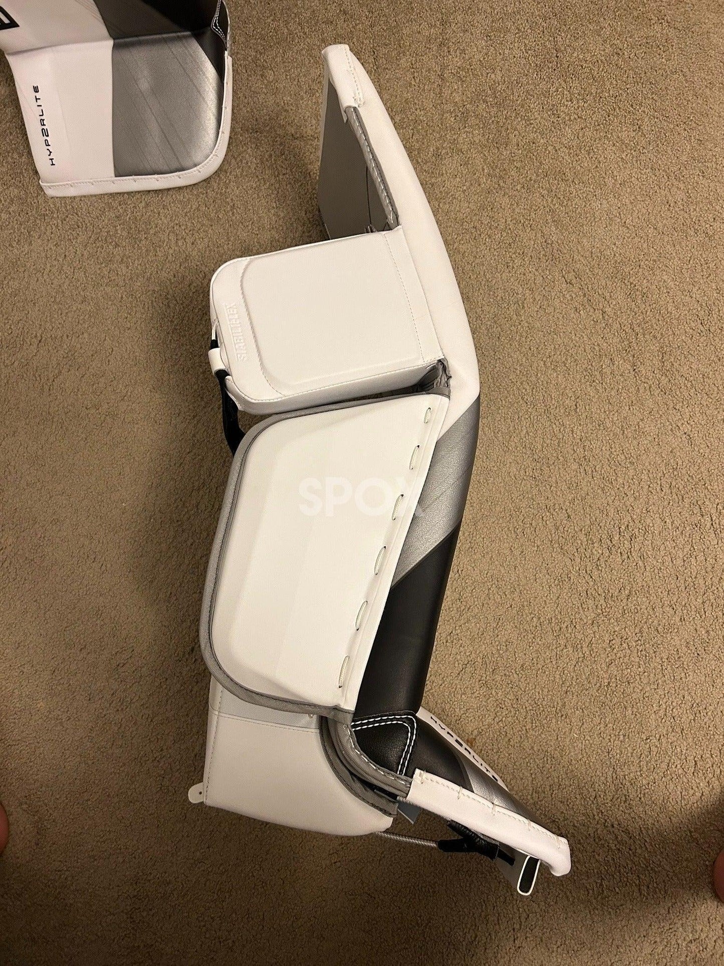 Bauer Hyperlite 2 Pro Stock Senior Goalie Leg Pads – 34" (NEW)