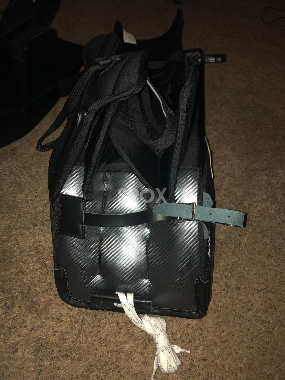 Brian’s NetZero Senior Goalie Leg Pads – 34" Black (NEW)