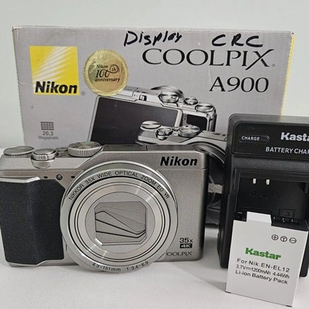 🍇 ₊˚💜 Nikon COOLPIX A900 20.0-Megapixel Digital Camera 📷